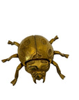 Vintage Brass Ladybug