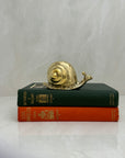 Small Vintage Brass Snail-5 inches Long