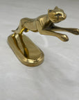 Vintage Brass Panther on Stand