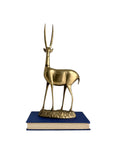 Vintage Brass Antelope-15 inches tall
