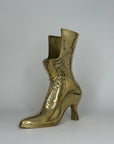Vintage Brass Witches Boot