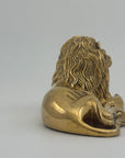 Vintage Brass Lion
