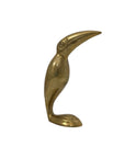 Vintage Brass Toucan Figurine by Gatco – Mid-Century Modern Charm