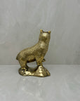 Vintage Brass Bear