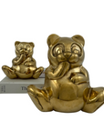 Vintage Brass Bears- A Pair
