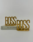 BOSS Brass Bookends Desk Décor