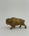 Vintage Brass Bison