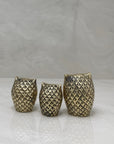 Vintage Brass Owl Family- A Set of Three