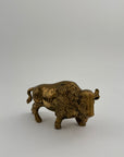 Vintage Brass Bison