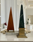 Curated Vintage Obelisks- A Pair