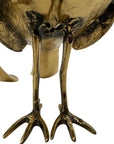 Vintage Brass Peacocks