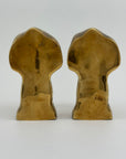 Vintage Brass Elephants- A Pair