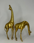 Vintage Brass Giraffes- A Pair