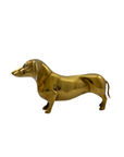 Vintage Brass Dachshund