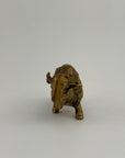 Vintage Brass Bison