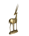 Vintage Brass Antelope-15 inches tall