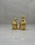 Vintage Brass Penguins-A Pair