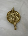 Vintage Brass Jester Trinket Dish