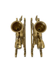 Vintage Brass Rocking Horse Candle Holders – Set of 2 Made by Enesco