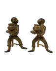 Vintage Brass Monkey Candleholders – Taper Holders, Pair