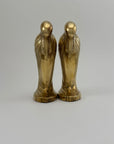 Tall Vintage Brass Pelican Bookends-A Pair