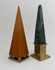 Curated Vintage Obelisks- A Pair