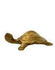 Vintage Brass Turtle Figurine