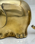 Vintage Brass Elephant Family-A Set of Three
