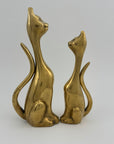 Vintage Bronze Cats-A Pair