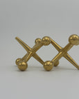 Vintage Brass Jax- A Pair