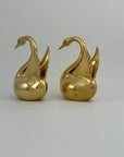 Vintage Brass Angel Wings Love Swans-A Pair by Dolbi Cashier