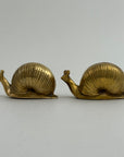 Vintage Brass Snails-A Pair