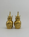 Vintage Brass Elephants-A Pair