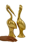 Vintage Dolbi Cashier Brass Pelicans-A Pair