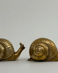 Vintage Brass Snails-A Pair