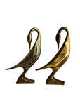 Vintage MCM Brass Birds-A Pair