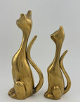 Vintage Bronze Cats-A Pair
