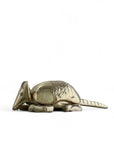 Vintage Brass Armadillo Trinket Box