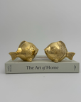 Whimsical Vintage Brass Fish-A Pair
