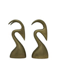 Vintage Brass Antelope Figurines-A Pair