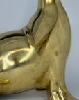 Pair of Vintage Brass Seals-Large