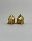 Whimsical Vintage Brass Fish-A Pair