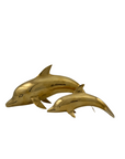 Vintage Brass Dolphins-A Pair