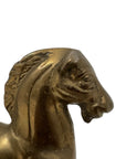 Vintage Brass Rocking Horse Figurine