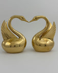 Vintage Brass Angel Wings Love Swans-A Pair by Dolbi Cashier