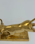 Rare Brass Bull Rider Figurine – Rodeo Cowboy Statue, Western Americana
