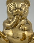 Vintage Brass Bears- A Pair
