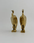 Vintage Brass Heron Birds-A Pair