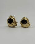 Pair of Vintage Brass Fish Ashtrays – His & Hers– Mid Century Modern Hollywood Regency Coastal Decor