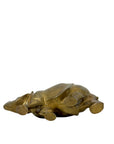 Vintage Brass Rhinoceros – Mid-Century Modern Safari Sculpture | Brass Figurine